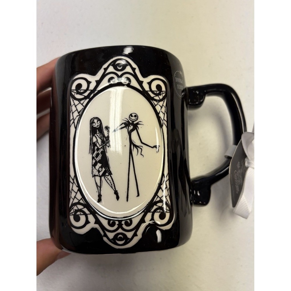 Rae Dunn Disney's The Nightmare Before Christmas Mug - Jack And Sally Design NWT